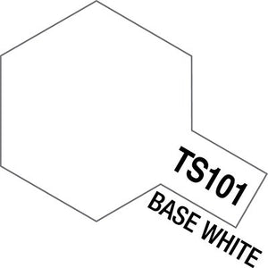 Tamiya 85101 TS-101 Base Blanc Bombe de Peinture 100ml