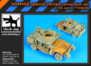 Kit de conversion Black Dog T35076 HUMVEE Forces spéciales 1/35