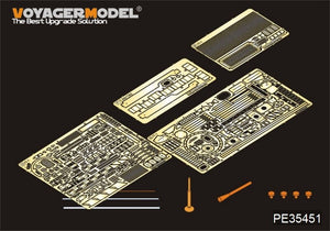 Maquette Voyager PE35451 Char lance-missiles russe IT-1 (modèle de base pour TRUMPETER 05541, échelle 1/35)