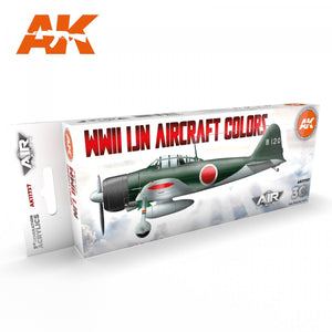 AK Interactive AK11737 Couleurs d&amp;#39;avions de la Marine impériale japonaise de la Seconde Guerre mondiale 8x17 ml