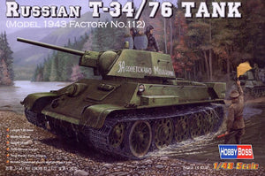 Hobby Boss 84808 Char russe T-34/76 (1943 n° 112) (1/48)