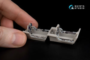 Intérieur imprimé en 3D et coloré sur papier décalcomanie Quinta Studio QDS-48345 F/A-18B (Hasegawa) (Petite version) 1/48 – image 11