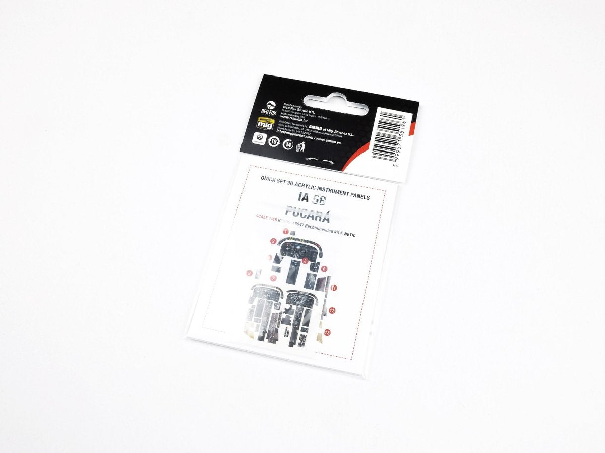 Red Fox Studio QS-48047 IA 58 Pucará Kinetic 1/48 – zdjęcie 2