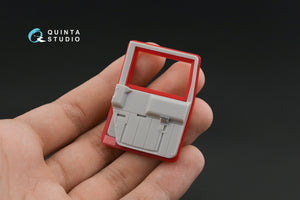 Intérieur imprimé en 3D et coloré sur papier décalcomanie Quinta Studio QD24004 Hummer H1 (MENG) 1/24 – image 14
