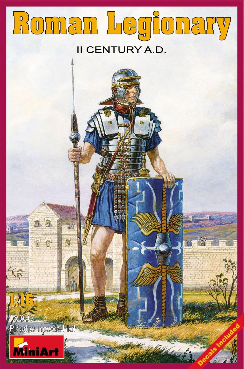 MiniArt 16007 LÉGIONNAIRE ROMAIN IIe SIÈCLE APR. J.-C. 1/16 