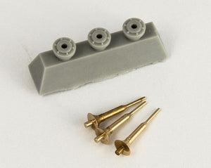 Support d&amp;#39;antenne pour véhicule blindé soviétique moderne Panzer Art SU35-002, échelle 1/35