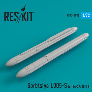 RESKIT RS72-0182 SORBTSIYA L005-S POUR SU-27/30/33 1/72