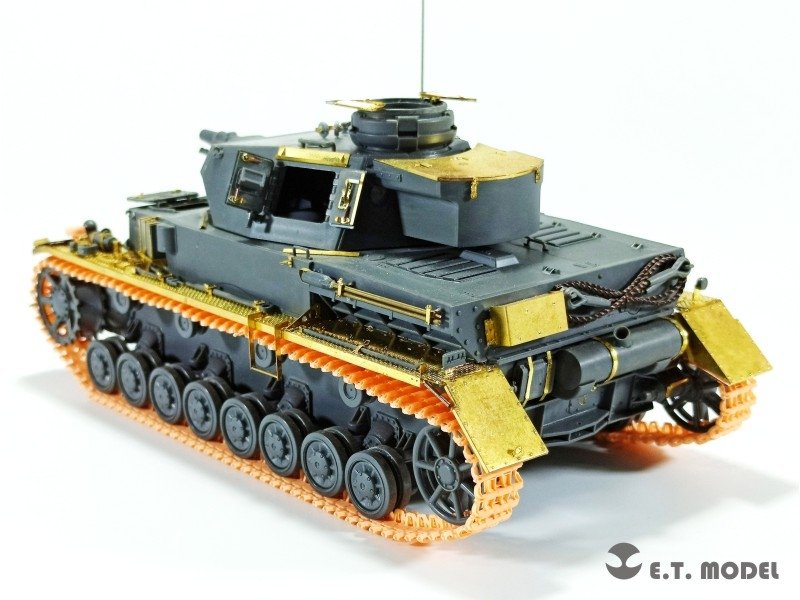 Maquette ET P35-020 Catalyseur allemand Pz.Kpfw.III/IV (Type 3A) de la Seconde Guerre mondiale, chenilles fonctionnelles (impression 3D), échelle 1/35 – Bild 5