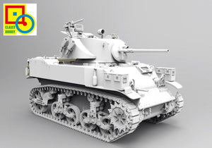 Classy Hobby MC16010 Maquette britannique Stuart VI M5A1 au 1/16 – image 5