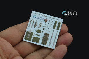 Quinta Studio QR+48062 Siège éjectable K-36DM Série 2 (version tardive) (pour avions MiG-29, MiG-31, Su-27, Su-33, Su-34 depuis 2008) (Tous les kits) 1/48 – Bild 3