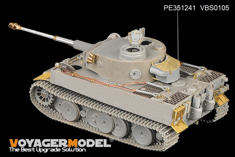 Maquette Voyager PE351241 Tiger I allemand de la Seconde Guerre mondiale, production initiale pour BORDER BT-014, échelle 1/35 – image 6