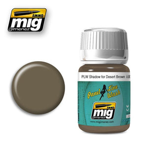 Munitions Mig Jimenez 1621 PLW SHADOW FOR DESERT BROWN 35 ml