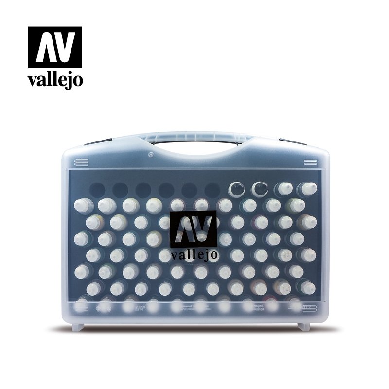 Coffret de peinture pour maquettes militaires Vallejo 70173 avec étui de rangement en plastique – imagen 2