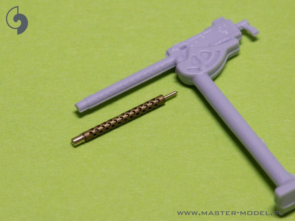 Canons de mitrailleuse Browning M1919 calibre .30 (2 pièces) Master GM-72-001, échelle 1/72 – image 3