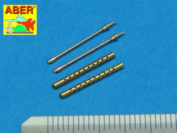 Aber A48 017 Jeu de 2 canons standard de calibre .50 (12,7 mm) pour mitrailleuses d&amp;#39;avion américaines Browning M2 (1/48) – Bild 3