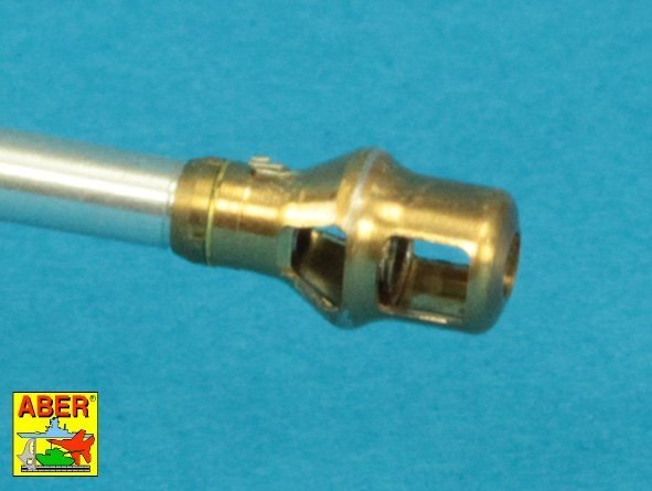 Canon Aber 35L-068N de 75 mm KwK40L/43 avec frein de bouche ancien pour chars allemands Panzer IV Ausf.G à l&amp;#39;échelle 1/35 – imagen 5