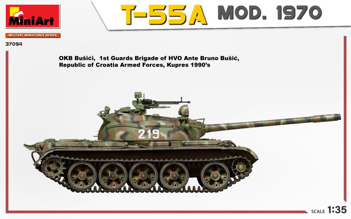 MiniArt 37094 T-55A MOD. KIT INTÉRIEUR 1970 1/35  – image 4