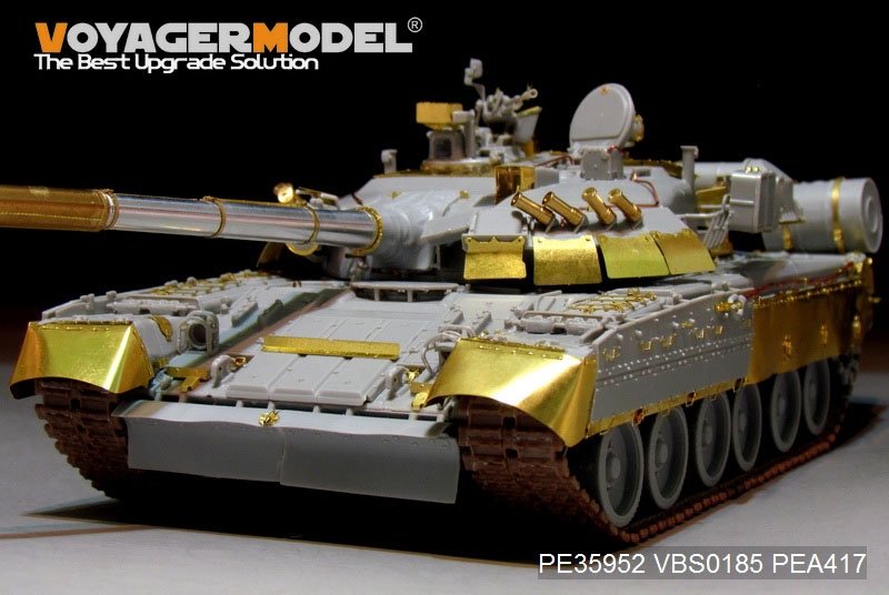 Maquette Voyager PE35952 Char de combat principal russe moderne T-80U (lanceur de fumée inclus) pour TRUMPETER 09525 1/35  – Bild 13