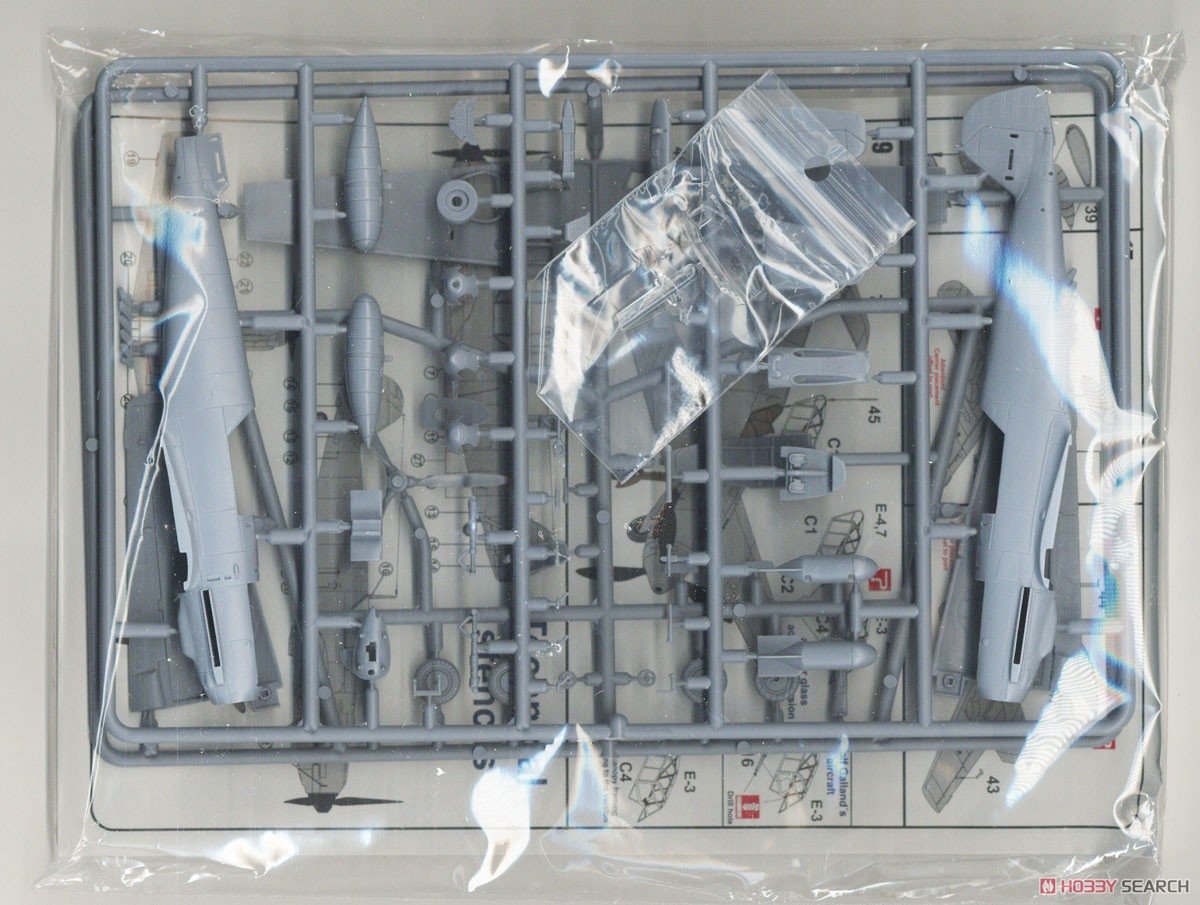Maquette AZ7660 Messerschmitt Bf 109E-3 au-dessus de l&amp;#39;Espagne, échelle 1/72 – immagine 3