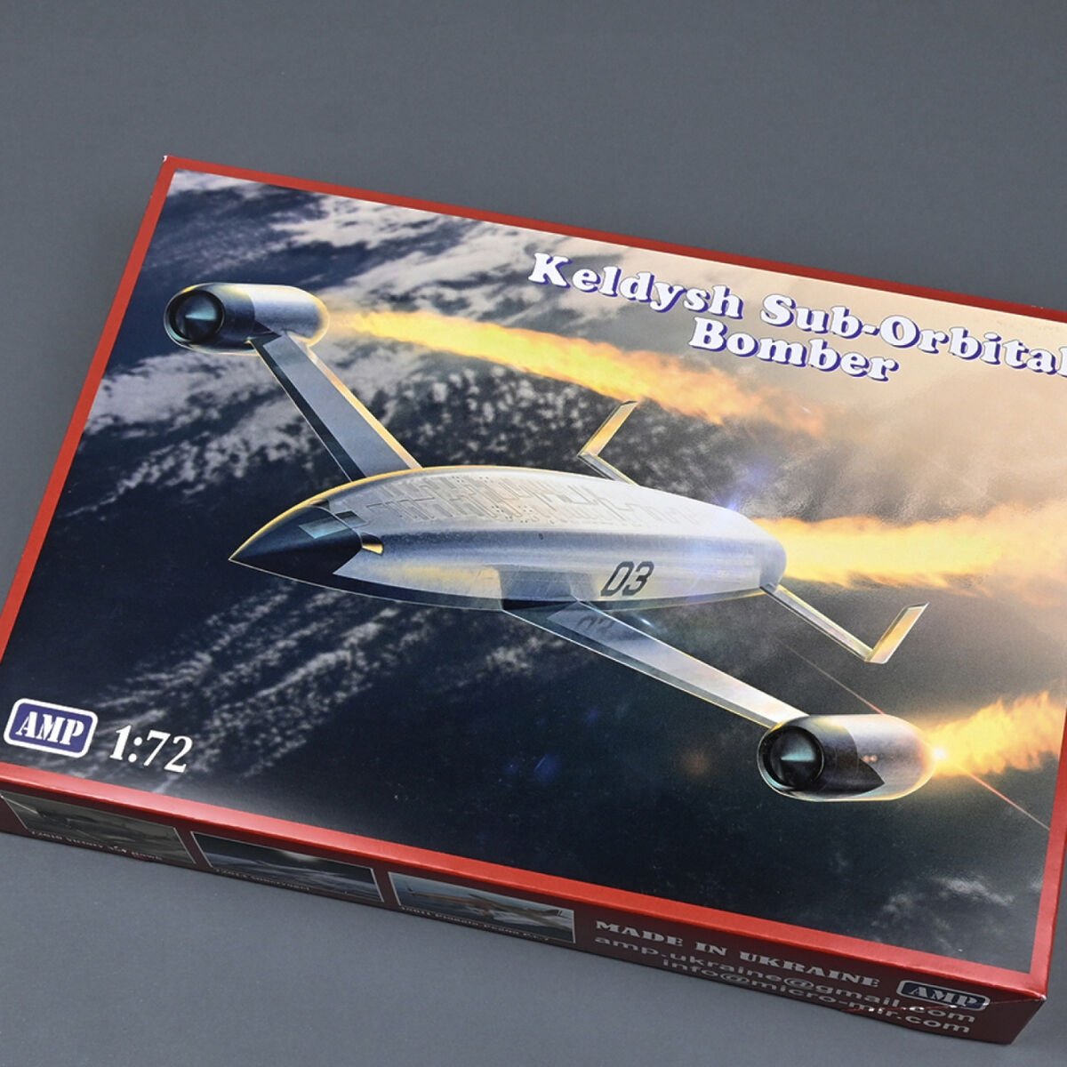 AMP 72019 Bombardier suborbital Keldysh 1/72