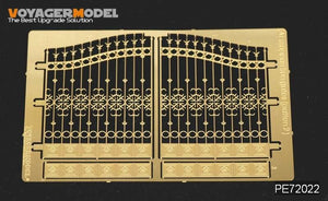 Maquette Voyager PE72022 Portes en fer européennes (Modèle 2) pour tous les modèles au 1/72