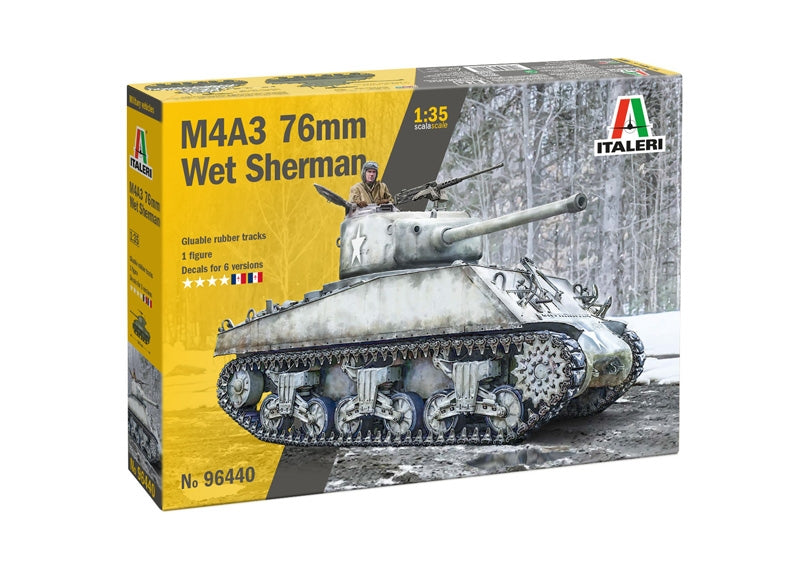 Italeri 96440 M4A3 76mm WET SHERMAN 1/35 – imagen 2