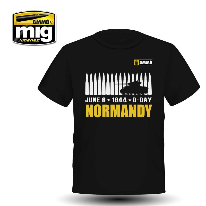 T-shirt AMMO of Mig Jimenez 8030M NORMANDY (taille M)