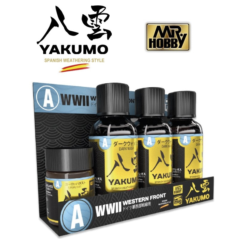 Munitions de Mig Jimenez YAKUMO-WY01 YAKUMO WWII Western Front Set