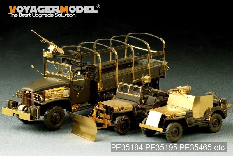Voyager Model PE35465 WWII U.S. GMC 2.5ton 6X6 Cargo Truck for TAMIYA 35218 1/35 – zdjęcie 21