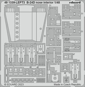 Intérieur du nez du B-24D Eduard 491339 REVELL 1/48 – Bild 3
