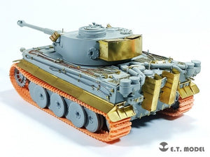 ET Model P35-004 Maquette de char allemand TIGER I de la Seconde Guerre mondiale (chenille fonctionnelle, impression 3D) à l&amp;#39;échelle 1/35 – immagine 7