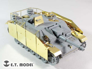 ET modèle E35-227 WWII allemand StuG.III Ausf.G Schurzen (première version) (pour DRAGON Smart Kit) (1/35) – image 3