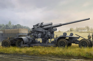 Hobby Boss 84545 Canon antiaérien allemand FLAK 40 de 12,8 cm, échelle 1/35