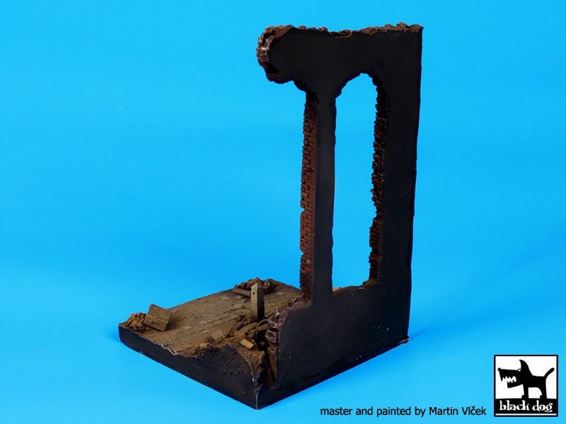 Socle de ruine d&amp;#39;usine Black Dog D35046 1/35 – Bild 2