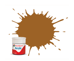 Humbrol AB0012 12 Peinture acrylique métallisée cuivre 14 ml