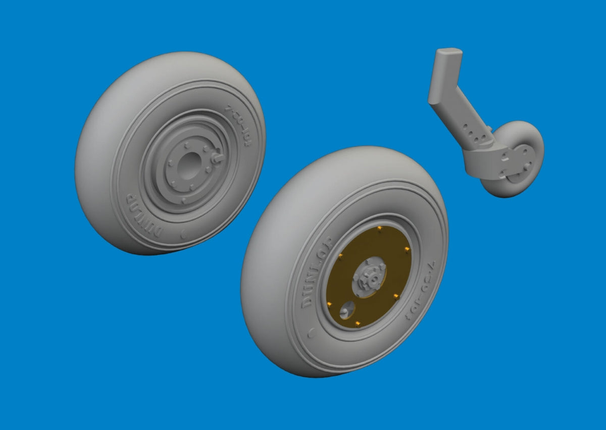Roues Eduard 672407 Spitfire Mk. V Tamiya 1/72 – immagine 3