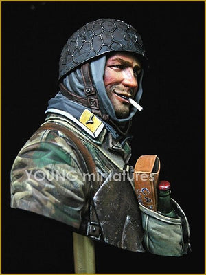 Jeunes Miniatures YM1828 Fallschirmjager Allemand Ardennes 1944 1/10 – immagine 2