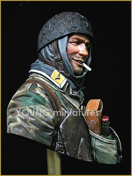 Jeunes Miniatures YM1828 Fallschirmjager Allemand Ardennes 1944 1/10 – immagine 2