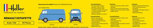 Heller 80743 Renault Estafette Nouveau Moule 1/24 – Bild 3