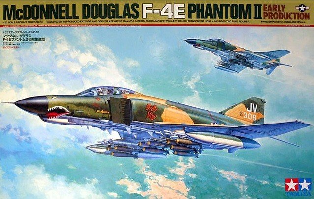 Tamiya 60310 McDonnell Douglas F-4E Phantom II Première production 1/32 
