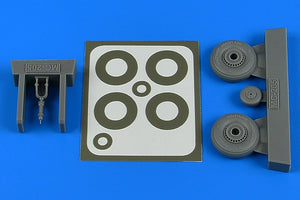 Roues et masques de peinture Aires 4811 Macchi Mc.205 1/48 HASEGAWA