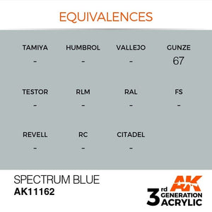 AK Interactive AK11162 SPECTRUM BLUE – STANDARD 17 ml  – image 3