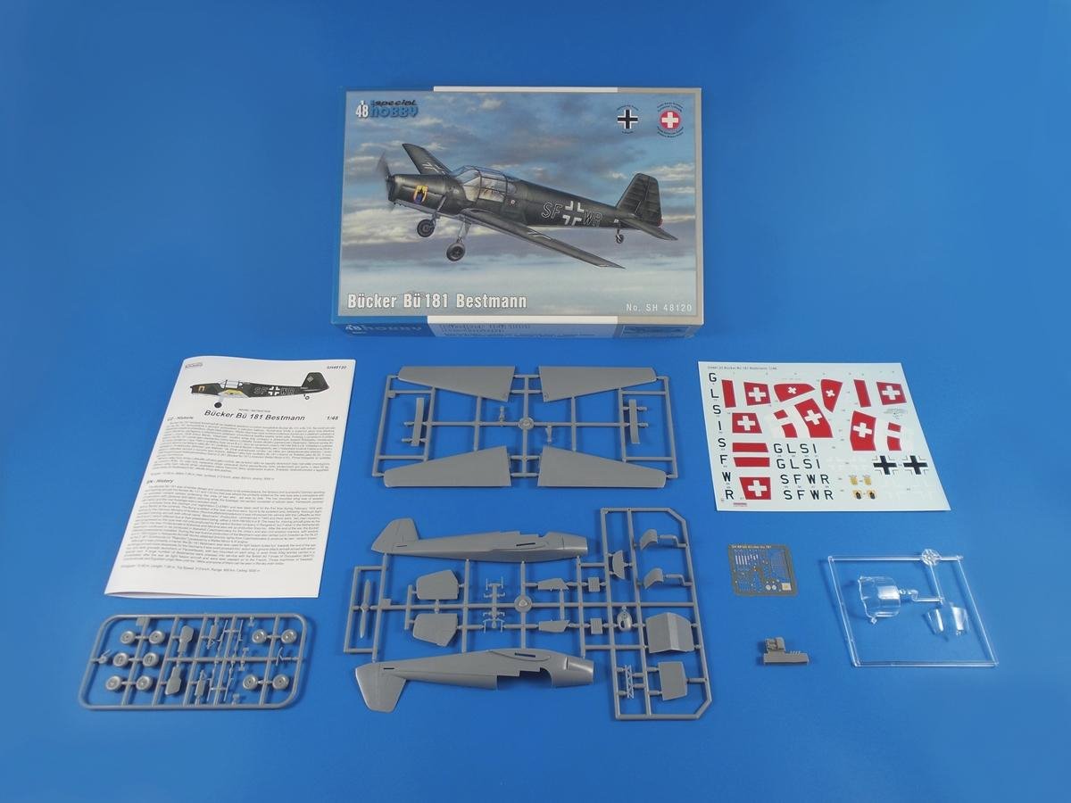 Special Hobby 48120 Bucker Bu 181 Bestmann 1/48 – imagen 2