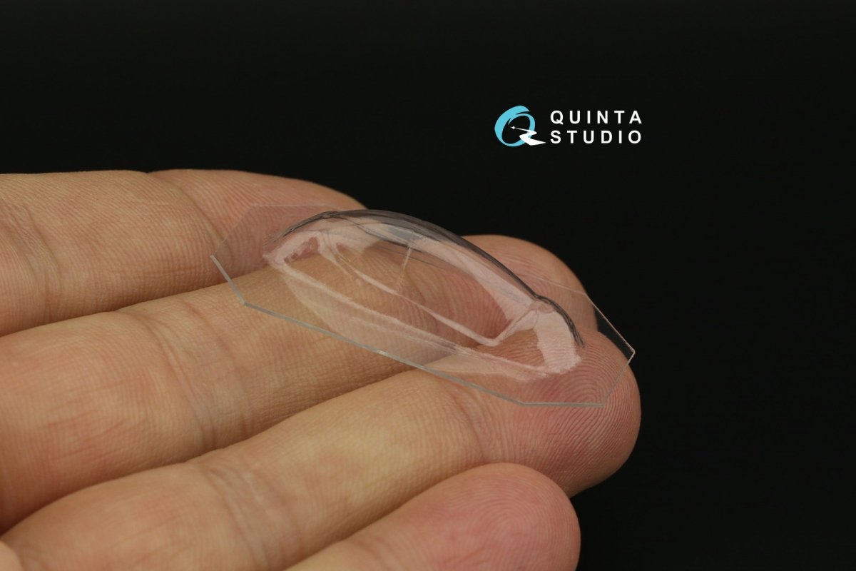 Quinta Studio QC72036 He 162 verrière transparente sous vide (Special Hobby) 1/72 – immagine 6