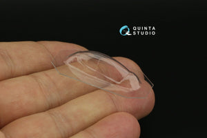 Quinta Studio QC72036 He 162 verrière transparente sous vide (Special Hobby) 1/72 – immagine 6