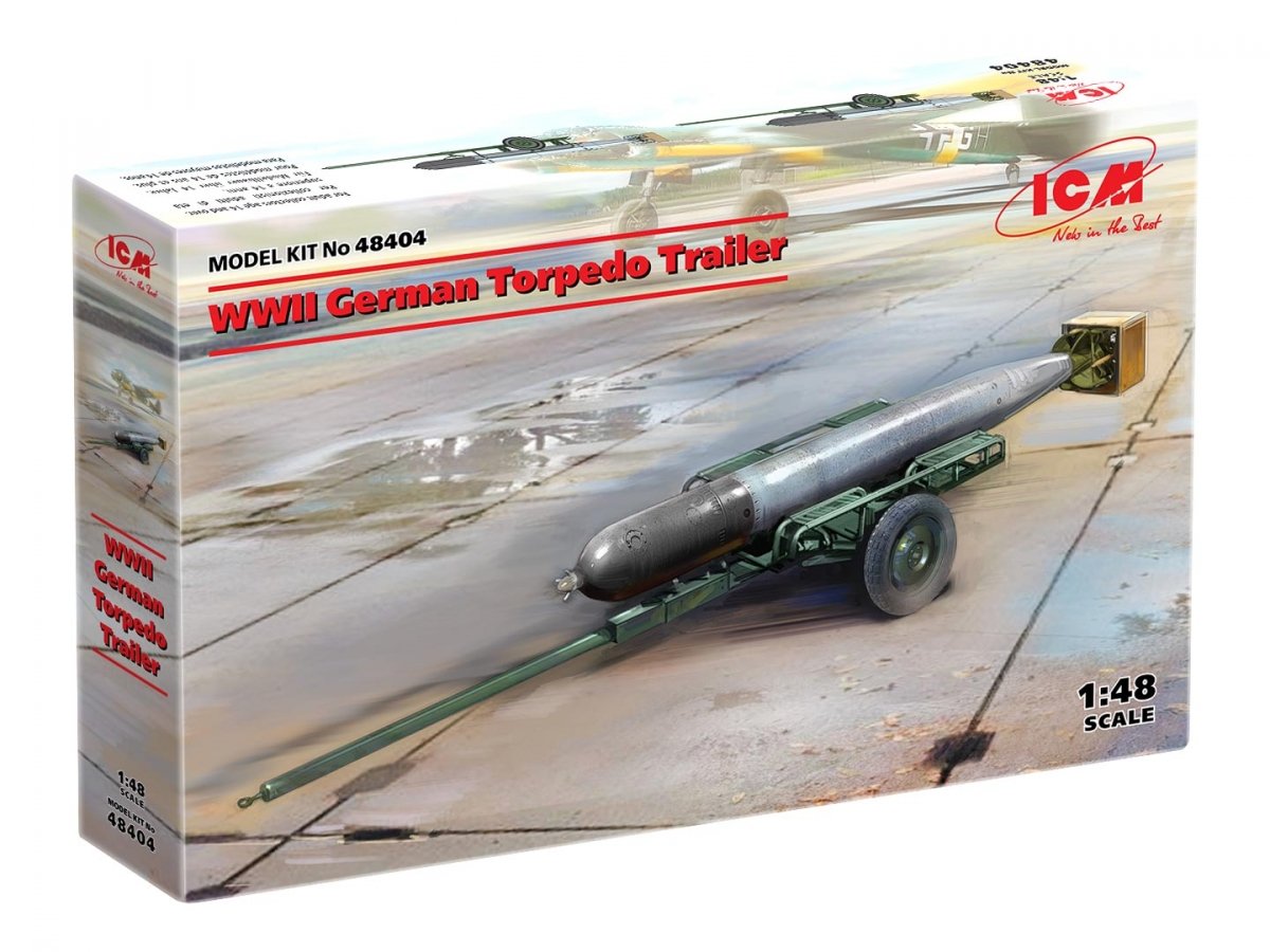 ICM 48404 Remorque à torpilles allemande de la Seconde Guerre mondiale 1/48 – image 2