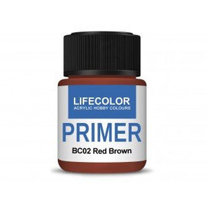 Apprêt acrylique rouge-brun Lifecolor BC02 22 ml – image 2