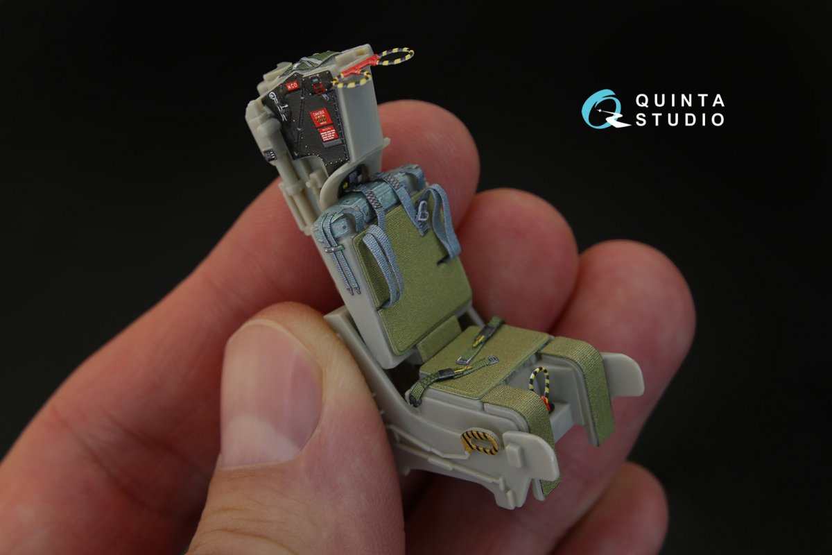 Quinta Studio QR32003 Sièges éjectables GRU-7A pour F-14A (2 pièces) (pour maquette Tamiya) 1/32 – immagine 5