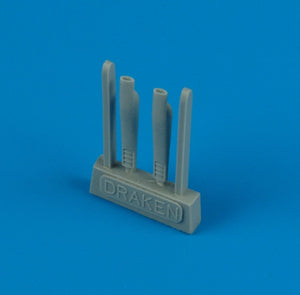 Quickboost QB48188 J-35 Draken prises d&amp;#39;air Hasegawa 1/48