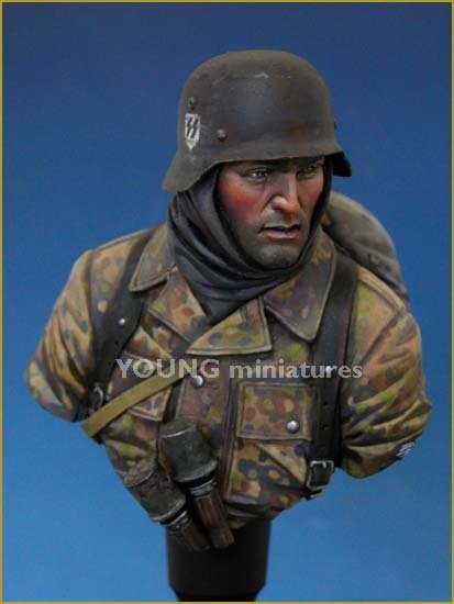 Young Miniatures YM1810 Waffen SS allemand Ardennes 1944(II) 1/10 – immagine 2